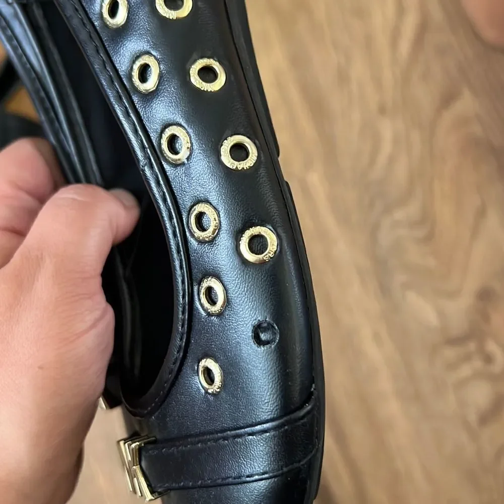 Girls Mk Michael kors ballet flats leather